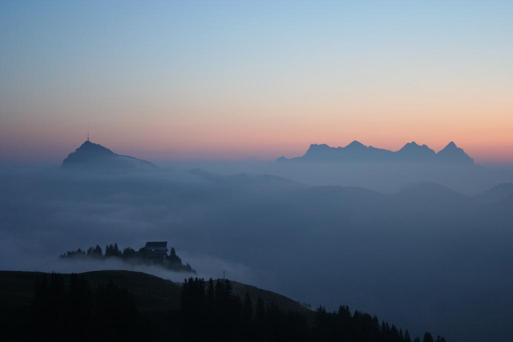 Ehrenbachhohe On Top Of The Mountain Kitzbuhel Exterior photo
